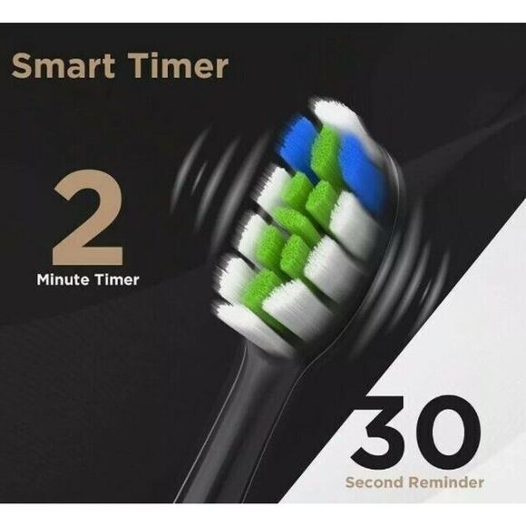 Fairywill P11 Electric Toothbrush Portable Toothbrush Rechargeable & Travel Case - Picture 7 of 8